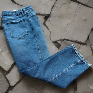 Good American Good Curve Straight Jeans Women’s SIZE 15 - Denim GCSNF602T Blue